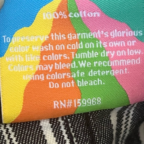 Big Bud Press Black White Striped Work Jacket Unisex S - Picture 11 of 11